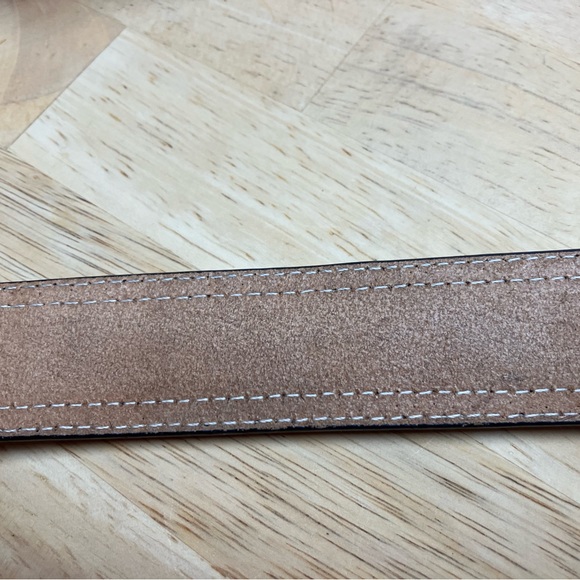 3D Purple Zebra Print Studded Leather Belt- Large - Picture 4 of 10